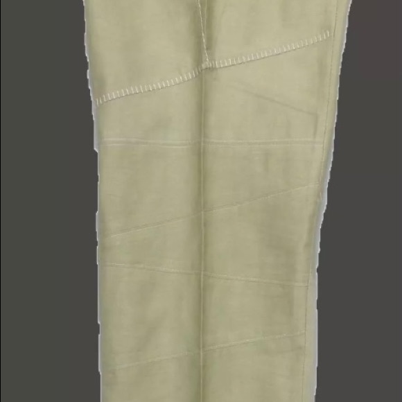 Marithe Francois Girbaud beige straight legs pants - Picture 6 of 8